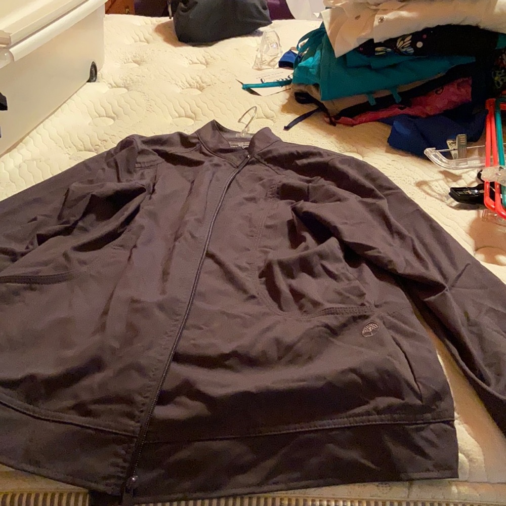 Purple Label by Healing Hands scrub jacket